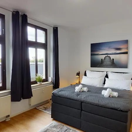 Sweethome - Zentral - Kueche & Parkplatz, Wifi Apartment Halle (Saale)